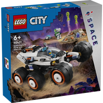 lego city - LEGO City Kosminių tyrinėjimų visureigis ir ateiviai 60431 - 5 nuotrauka