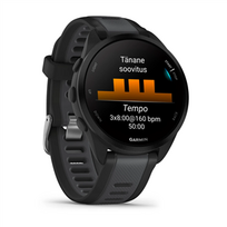 garmin forerunner music - Garmin Forerunner 165 Music Black/Slate Gray - 4 nuotrauka