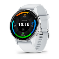 silvios - Garmin Venu 3, GPS, Wi-Fi, Whitestone + Passivated - 1 nuotrauka