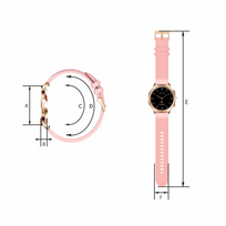 ismanieji laikrodziai rozinis - Manta Kelly SWU301PK Pink (Rožinis) - 9 nuotrauka