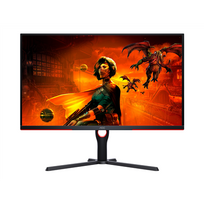 monitoriai 3840 x 2160 144hz - AOC Gaming U32G3X/BK - 2 nuotrauka