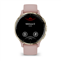 laikrodis garmin venu 3s - Garmin Venu 3S Rose Gold (Rožinis) - 3 nuotrauka