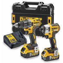akumuliatorines dewalt - DeWalt DCK268P2T (DCD791 + DCF887); 18 V; 2x5,0 Ah akum. - 2 nuotrauka