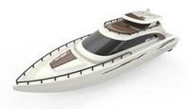 rc modeliai - Amewi Rising Sun Cruise Yacht 380mm, Boat, 8 yr(s), 800 mAh, 452 g - 1 nuotrauka