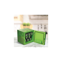 mini saldytuva juoda - Ukonic - minecraft - mini fridge 6.7l (9 cans) creeper block - 2 nuotrauka