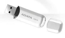 usb drives 64gb - ADATA C906 64GB White (Baltas) - 2 nuotrauka