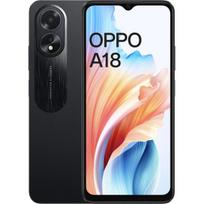Oppo A18 4/128GB Glowing Black (Juodas)