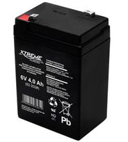 akumuliatorius baterija 12v - Battery gel 6V 4Ah XTREME - 1 nuotrauka
