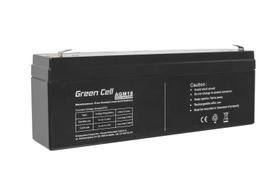 12v 3ah akumuliatorius - Green Cell AGM VRLA akumuliatorius 12V 1.3Ah - 1 nuotrauka