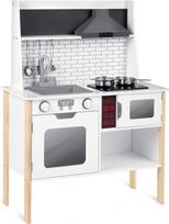 vaikas virtuveles - Medinė virtuvėlė vaikams RicoKids, 95 cm - 4 nuotrauka
