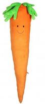 pliusine pagalve - Pliušinis žaislas Fancy Morka pagalvė, oranžinis, 188 cm - 1 nuotrauka