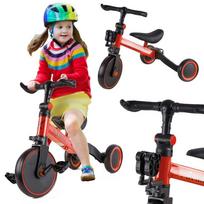 vaikiskas krosinis - Trike Fix Mini krosinis triratukas 3in1 su pedalais raudonos spalvos - 1 nuotrauka