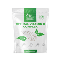 vitaminas b - RAW POWDERS VITAMINO B KOMPLEKSAS, 60 kapsulių - 1 nuotrauka