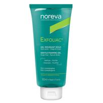 NOREVA LABORATOIRES putojantis prausiamasis gelis EXFOLIAC, 100 ml