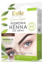Antakių ir blakstienų dažai Delia Cosmetics Eyebrow Expert Powder Henna 4.0 Brown, 4 g