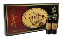 zensenis ekstraktas - Kininis ženšenis 2000 mg (Panax ginseng), 10 buteliukų - 1 nuotrauka