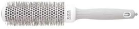 blowout brush - Olivia Garden Expert Blowout Speed Wavy Bristles Baltas&Pilkas 35 mm - 2 nuotrauka