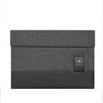 sleeve kompiuteriui - NB SLEEVE MACBOOK PRO/AIR 13/8802 BLACK MELANGE RIVACASE - 1 nuotrauka