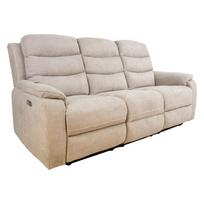 Atlošas sofa MIMI 3-vietė, šviesiai pilka
