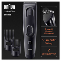 plauku kirpimo masineles braun - Braun HC5330 - 5 nuotrauka
