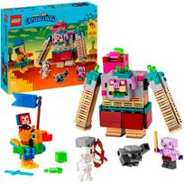 minecraft legends - LEGO Minecraft Kova su ėdiku 21257 - 2 nuotrauka