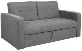 Sofa-lova Home4you Jorge, pilka, 162 x 89 cm x 85 cm