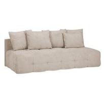 Sofa-lova Home4you Luise, smėlio, 200 x 100 cm x 83 cm