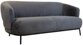 Sofa Home4you Gemala, tamsiai pilka, 200 x 84 cm x 82 cm