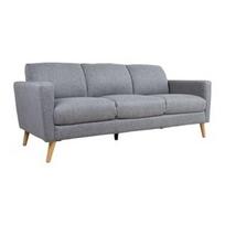 Sofa Home4you Kaili, pilka, 83 x 200 cm x 84 cm