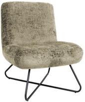 Fotelis Home4you Farica, smėlio, 74 cm x 65 cm x 84 cm