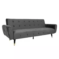 Sofa-lova Home4you Falun, pilka, 214 x 83 cm x 82 cm