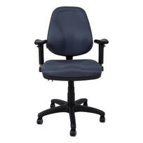 Kėdė Home4you Savona 36311, 65 x 47 x 96 - 106 cm, tamsiai pilka