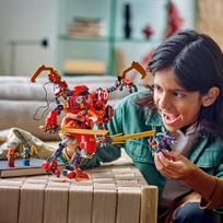 lego robotas - LEGO Ninjago Nindzės Kai laipiojantis robotas 71812 - 6 nuotrauka