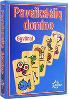 domino zaidimas - Žaidimas Gyvūnai. Paveikslėlių domino - 1 nuotrauka