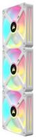 rgb ventiliatoriai -  Corsair iCUE LINK QX120 RGB, 120 mm x 120 mm - 1 nuotrauka