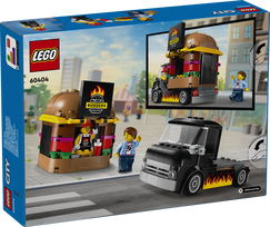 lego city sunkvezimis - LEGO City Mėsainių sunkvežimis 60404 - 4 nuotrauka