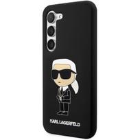 Karl Lagerfeld "KLHCS23SSNIKBCK Hardcase Silicone Ikonik Samsung Galaxy S23"