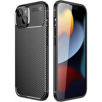 galaxy s24 ultra samsung silicone - Enviro "Carbon Silicone Case Samsung Galaxy S24 Ultra" Black - 1 nuotrauka