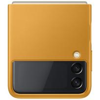 Samsung "Leather Cover Galaxy Z Flip 3 (EF-VF711LYE)" Mustard