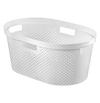 curver skalbiniu deze - Skalbinių dėžė Curver 231011, 39 l, balta - 1 nuotrauka