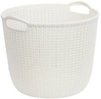 Skalbinių krepšys Curver 226388, 30 l, balta