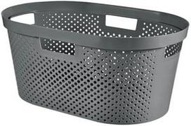 curver skalbiniu deze - Skalbinių krepšys Curver, 40 l, pilka - 1 nuotrauka