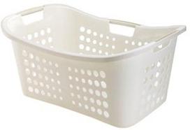 curver skalbiniu deze - Skalbinių krepšys Curver, 50 l, smėlio - 1 nuotrauka