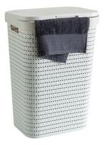 Skalbinių dėžė Rotho 1032701100, 55 l, balta