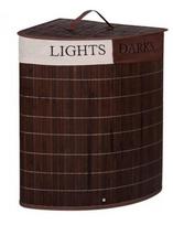 Skalbinių dėžė Springos Laundry Basket, 73 l, ruda