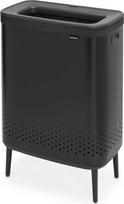 Brabantia Skalbinių krepšys Bo Laundry Bin Hi juodai matinės spalvos 2 x 45 l