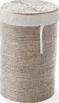Decor Walther Skalbinių krepšys Basket šviesios spalvos 55 cm