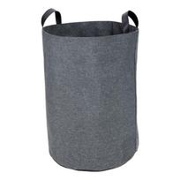 Pilkas skalbinių krepšys Bigso Box of Sweden Bin, 69 l
