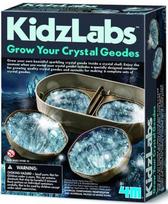 geodas - Kristalų auginimo rinkinys 4M KidzLabs Geode Crystal Growing, įvairių spalvų - 1 nuotrauka