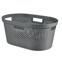 curver skalbiniu deze - Skalbinių krepšys Curver, 40 l, pilka - 2 nuotrauka